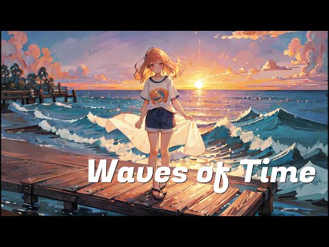 【Lofi Music Song】Waves of Time【海を感じる/リラックスタイムや作業、ドライブのお供に/著作権フリー】