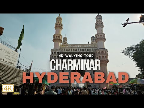 Exploring Charminar: A Historic Walking Tour of Hyderabad's Iconic Landmark #Charminar #Ramadan