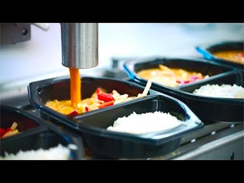 Automatic Food Factory | How Ready to Eat Food Is Made