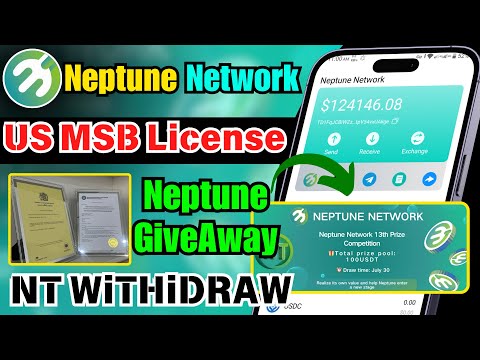 Naptune Network New Update | Neptune Netwrok US MSB License | Neptune Netwrok Withdraw