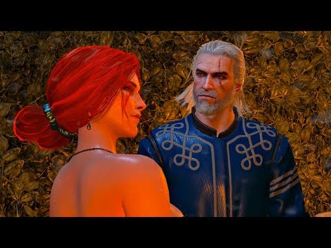 Geralt is Jealous of Triss Merigold and Mage Moritz Diefenthel Relations (Witcher 3)