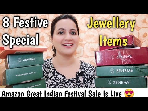 Amazon Jewellery Haul / Amazon Great Indian Festival Sale  / Neema's Talk