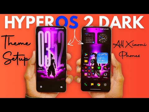 Most Awaited HyperOS Dark Theme Full Setup is Here  🚀 Customize Like a Pro ✨