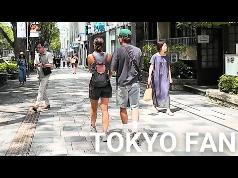 外苑・表参道・原宿散歩 |【4K】 Walking Gaien, Omotesando and Harajuku Tokyo Japan (August 2024)