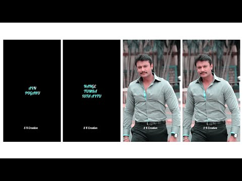 💥New Trending Boy's Attitude Video Editing Kannada in Alight motion New Video Editing