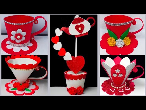 Amazing Craft Ideas | Handmade Toy Cup | How to Make Foam Paper Cup | DIY Mini Toy Cup | DIY Project