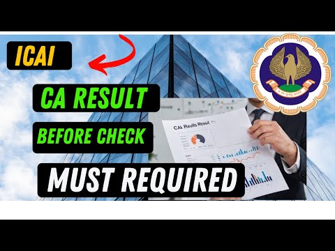 |ICAI CA Sep 24 Result For CA Inter | What U Are Required Before Check Your Result & Timing|