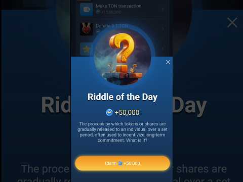 X Empire  Daily Investment Funds | Musk Empire Riddle of the Day