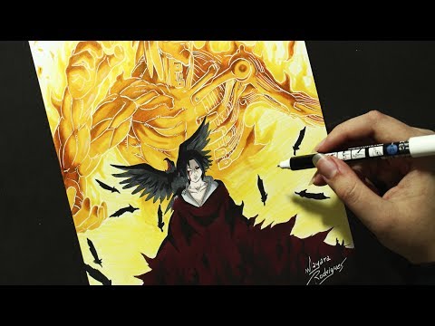 Speed Drawing - Uchiha Itachi Susano'o [NARUTO]