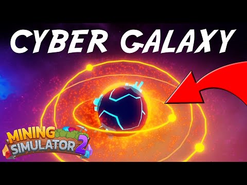 NEW Cyber Galaxy in Mining Simulator 2 (Roblox)