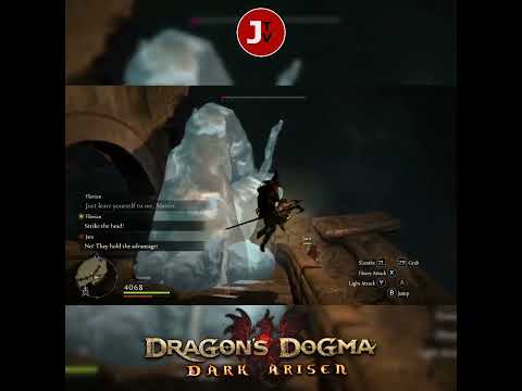 Minotaur saw an opportunity and took it. #dragonsdogmadarkarisen #dragonsdogma #capcom