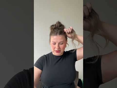 Viral Messy Bun Updo | Milabu