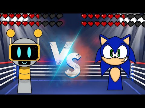 Old Sprunki vs Sprunki Sonic meme battle animation