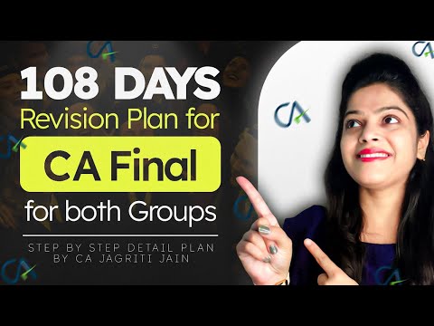 Revision Plan for CA Final - Both Group / 3 Revision / Step by Step Proper Guide #cafinal #caresult