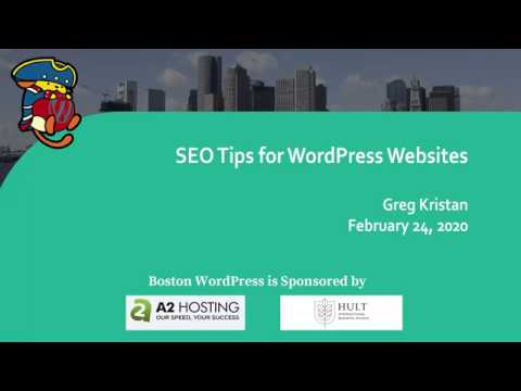 202002 SEO Tips for WordPress Websites