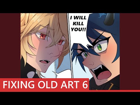 [ANIME SPEEDPAINT] Redrawing My Old Art 6 - Owari No Seraph