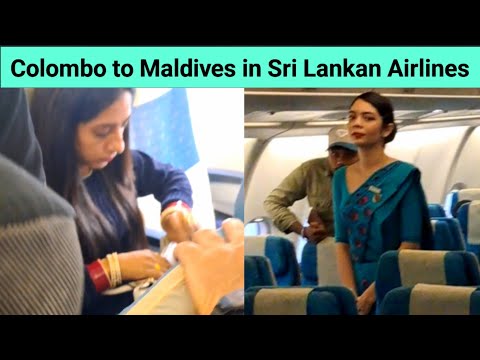 Colombo to Maldives in Sri Lankan Airlines | Velana international airport Malé