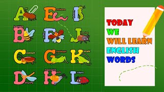 Learn English Words with Pictures | English Word For Toddlers