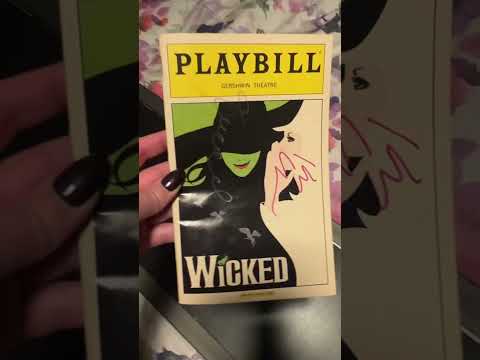 Wicked Musical Playbill