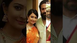 rocking start yash with wife radhika pandit wedding pics....✨💐👩‍❤️‍💋‍👨 #shorts #youtubeshorts