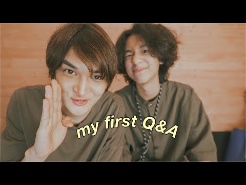 [Q&A] 我和雨橋的第一個Q&A !!公開我們的感情!?