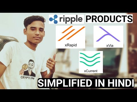 Ripple's Products Xrapid & Xcurrent & Xvia Simplified In Hindi