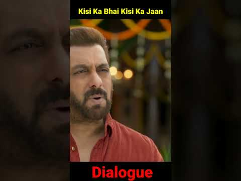 Kisi Ka Bhai Kisi Ka Jaan Trailer Ka All Dialogue #bollywood #salmankhan #shorts #ytshorts