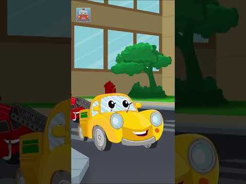 Tow Truck Song #vehicle #cartoon #kids #shorts #viral #explore #trending