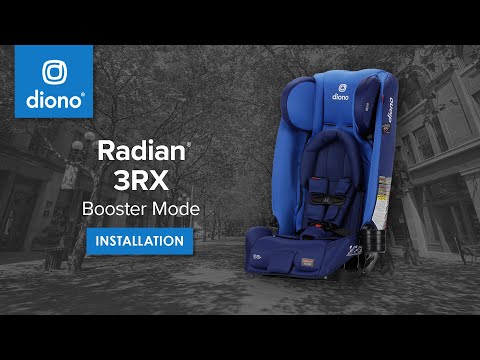 Diono® Radian® 3RX | All-in-One Convertible Car Seat | Booster Mode Installation | 2021-2023