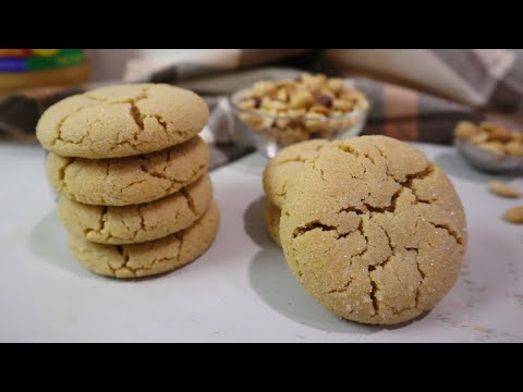 Easy Peanut Butter Sugar Cookies Recipe