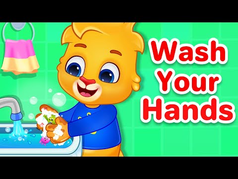 Wash Your Hands Song | Healthy Habits for Kids | RV AppStudios Nursery Rhymes & Kids Songs