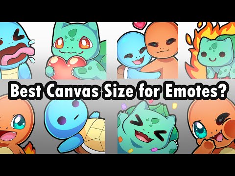 What Canvas Size to Use for EMOTES and BADGES