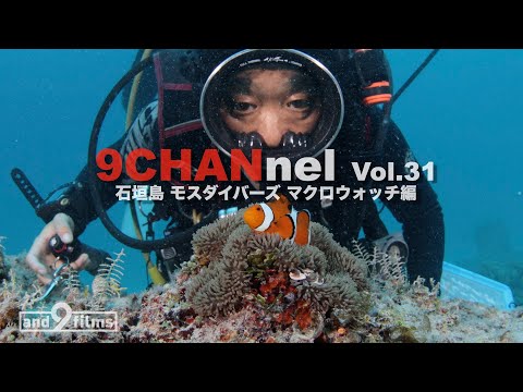 9CHANnel #031 石垣島モスダイバーズ マクロウォッチ編 / Ishigakijima-island, Macro watching. 【スキューバダイビング番組】