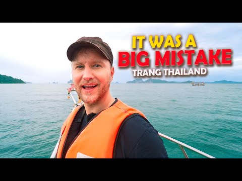 My BIG Mistake / A Boat Tour in TRANG Went Wrong / Travel Thailand Islands Like a Local