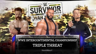 WWE 2K24 - Sheamus vs. Ludwig Kaiser vs. Bron Breakker - Triple Threat Match at Survivor Series