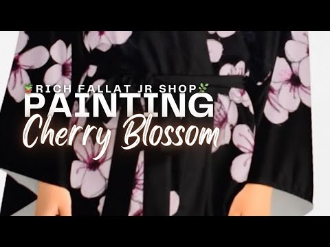 Cherry Blossom Kimono Design