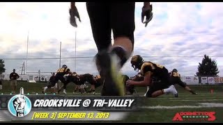 HS Football: Crooksville at Tri-Valley (9/13/13)