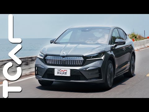 【新車試駕】Skoda 純電跑旅 577km續航里程 迎戰200萬內最高價質感！ - Skoda Enyaq Coupé RS 德哥試駕