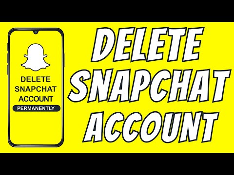 Delete Snapchat Account - How to delete snapchat account permanently on Android