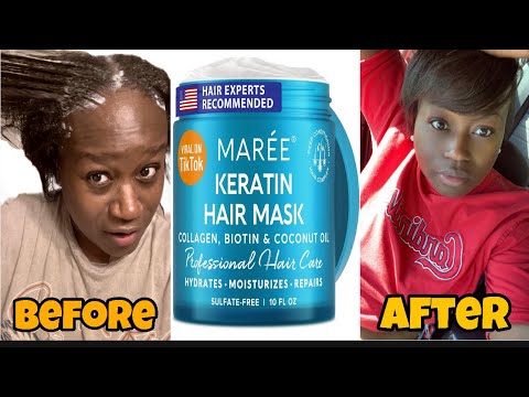 THE HEST HAIR MASK MAREE KERATIN HAIR MASK |REVIEW