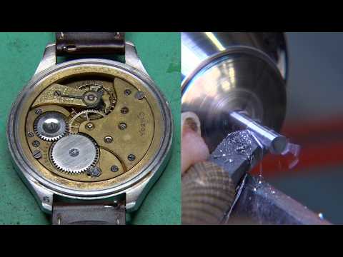 Restoring a 150-Year-Old OMEGA Watch by a Craftsman with Over 60 Years of Experience Pt.1