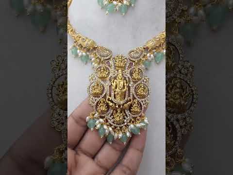 *Premium Gold plated Lord Venkateshwara Designery Jewellery**Just 1150 shipp 100