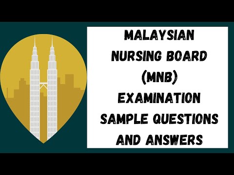 MNB EXAM MODEL TEST QUESTIONS AND ANSWERS | Malaysian Nursing Board | #mnbexam | #ljm #lbm