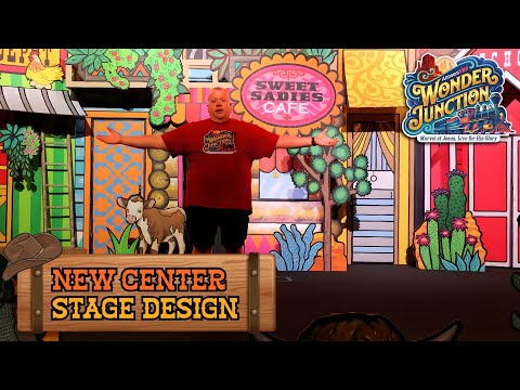 New Center Stage Design! | Wonder Junction VBS: Decorations