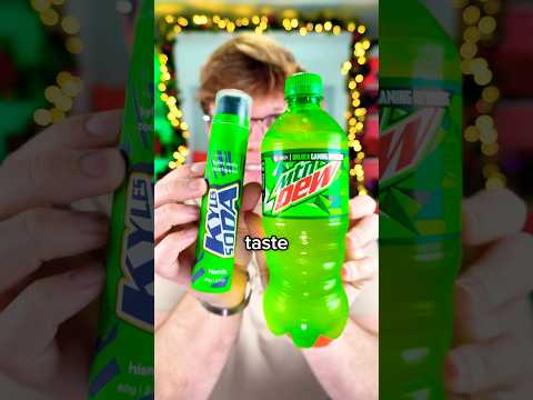 Mountain Dew TOOTHPASTE vs Original