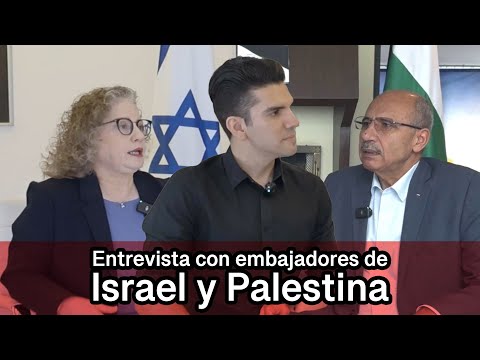 Entrevisté a embajadores de Israel y Palestina: Dos Versiones de Gaza