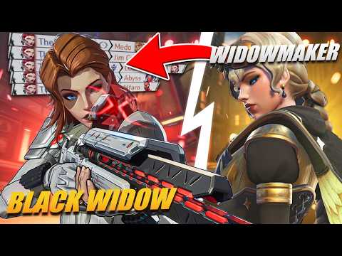 Widowmaker main tries Black Widow from Marvel Rivals for the First Time