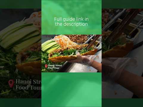 Discover Hanoi's Best Street Foods in 30 seconds  #travel #asiancity #vietnamadventures #hanoi