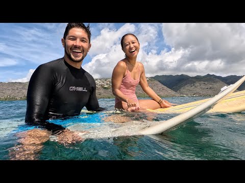 Surfing East Oahu (Oct 6, 2022)   4K