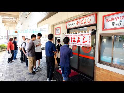 Shockingly Big Portion! Chinese Chashu Ramen! A Long Queue Appeared Before the Restaurant Opened!